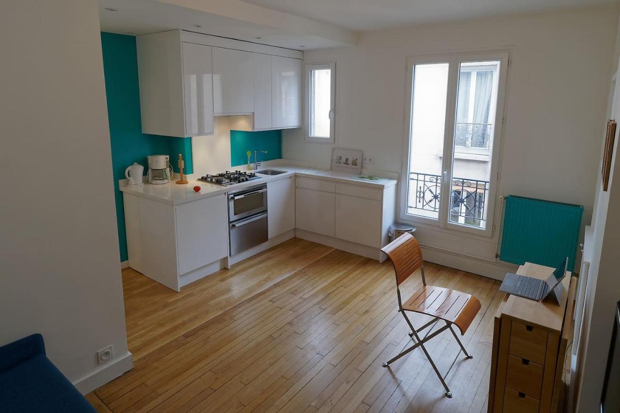 Quiet apartment near Montmartre Parijs Buitenkant foto