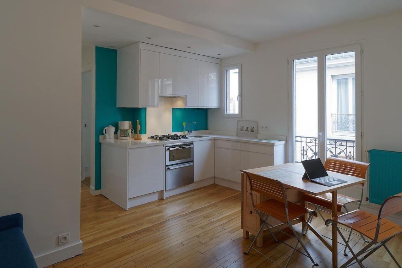Quiet apartment near Montmartre Parijs Buitenkant foto